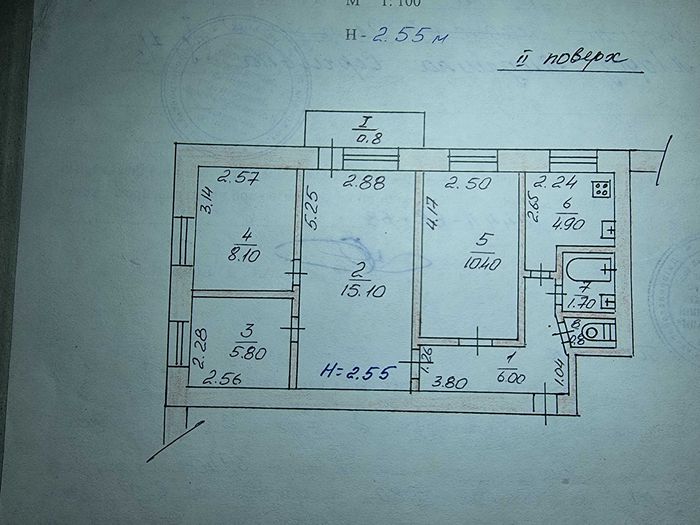 Квартира на вул. 129 бригади територіальної оборони в Кривому Розі, ID 256487, фото №1