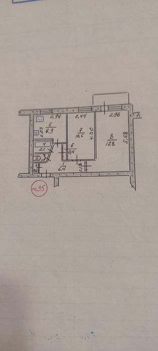 Квартира на вул. Ситова в Запоріжжі, ID 209896, фото №20