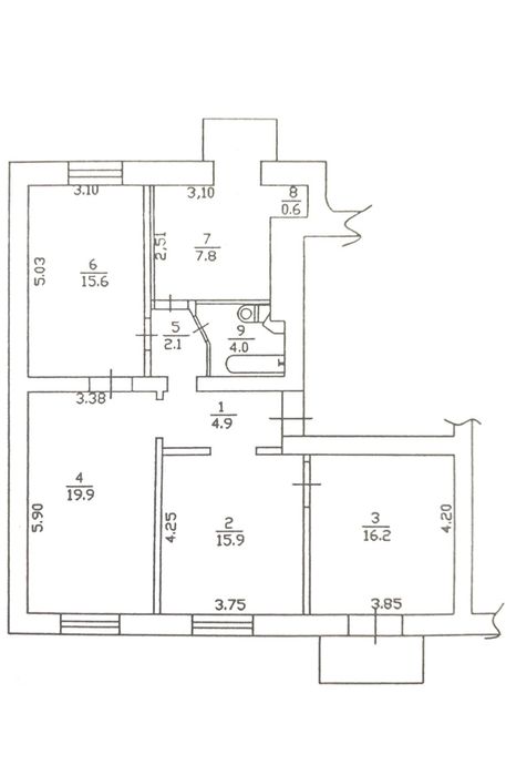Квартира на бул. Тараса Шевченка, 58 в Києві, ID 319503, фото №8