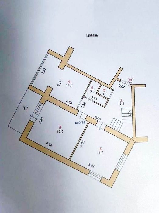 Квартира на вул. Бєлова, 37А в Чернігові, ID 219275, фото №9