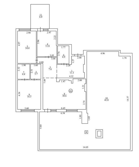 Квартира на ЖК Ютландия в Києві, ID 281129, фото №13