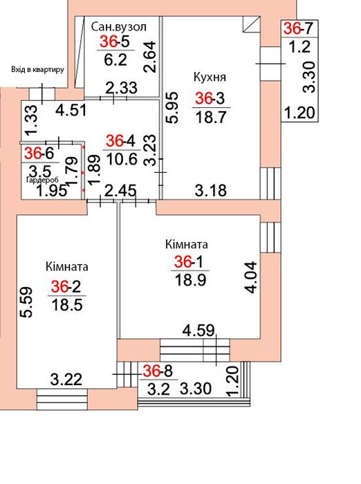Квартира на вул. 1 Слобідська, 30/1 в Миколаїв, ID 247860, фото №2