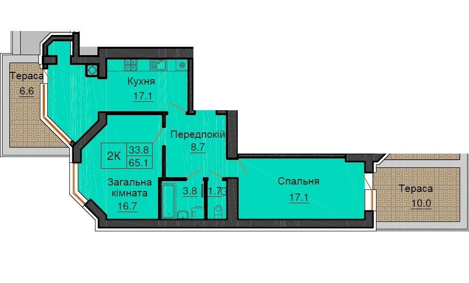 Квартира на ЖК Софія Клубний в Києві, ID 234507, фото №1