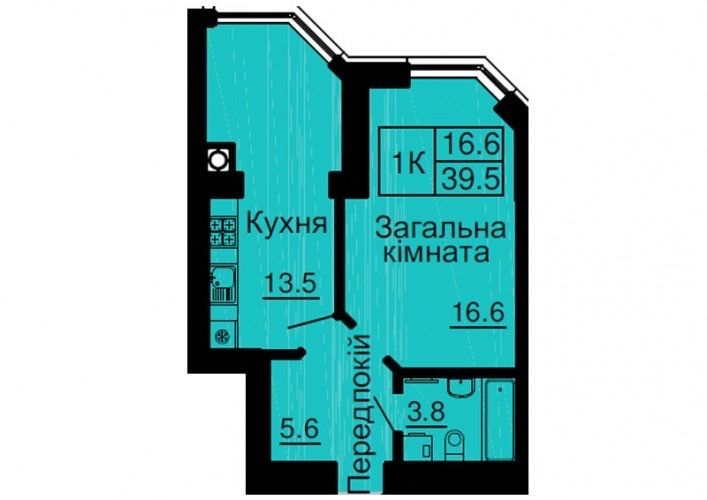Квартира на ЖК Софія Нова в Києві, ID 311938, фото №1