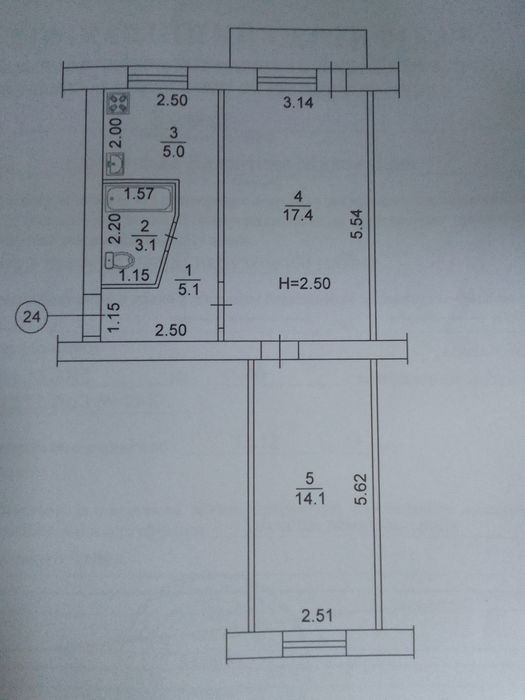 Квартира в Києві, ID 311755, фото №1
