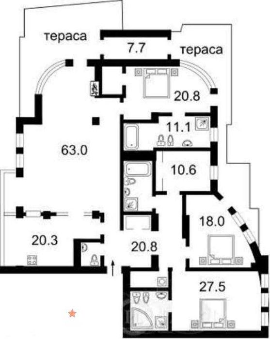 Квартира на вул. Золотоворітська, 13 в Київ, ID 170135, фото №2