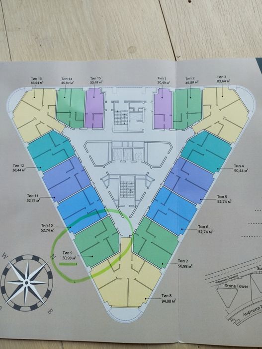 Квартира на ЖК Бартоломео VIP в Дніпрі, ID 178200, фото №11