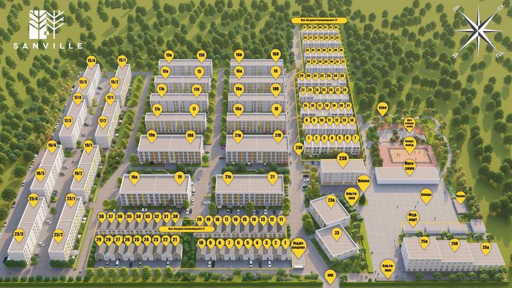 Квартира на ЖК Sanville Park в Києві, ID 476151, фото №12