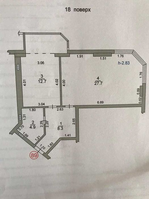 Квартира в Одеса, ID 311312, фото №4