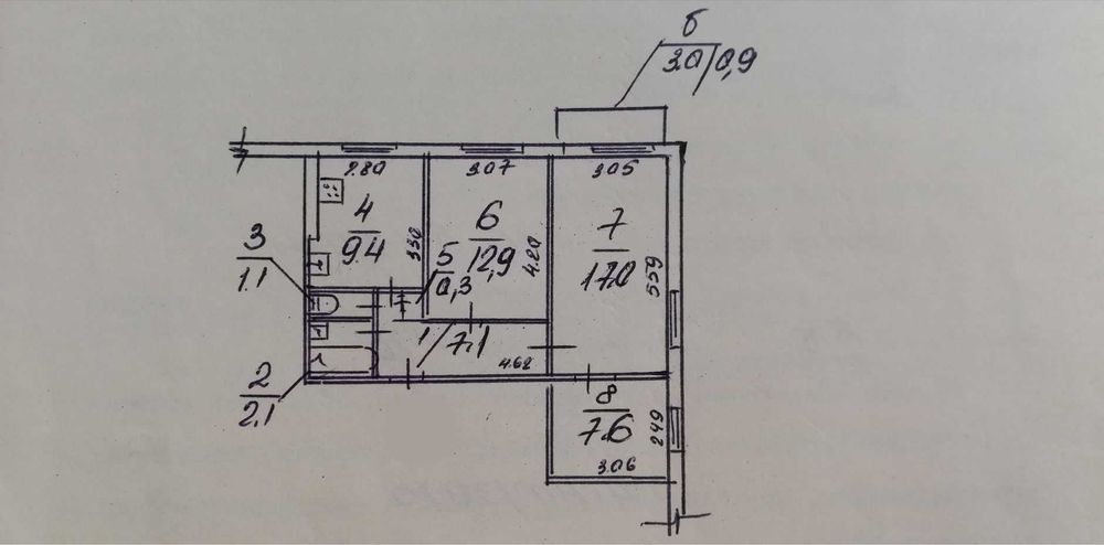 Квартира на вул. Электронна, 13-я линия в Миколаєві, ID 175734, фото №19