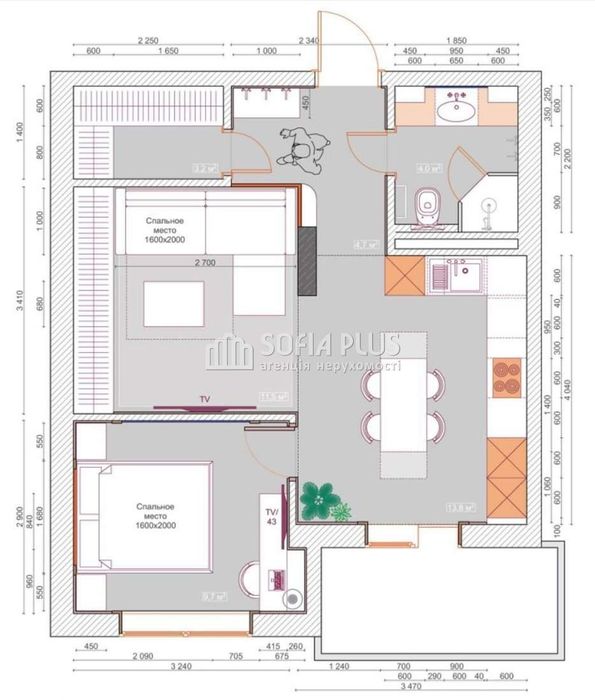 Квартира на вул. Щекавицька, 46 в Києві, ID 174301, фото №3