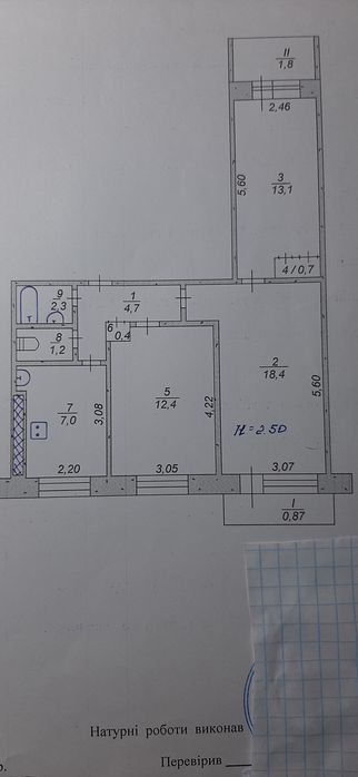 Квартира на вул. Десантна в Кривий Ріг, ID 254198, фото №1
