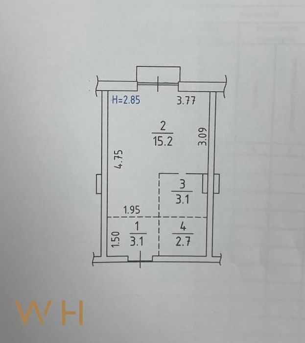 Квартира на вул. Трублаїні, 3 в Києві, ID 267975, фото №2