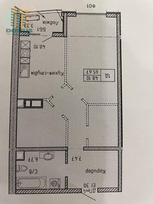 Квартира на бульв. Французький в Одесі, ID 371252, фото №11