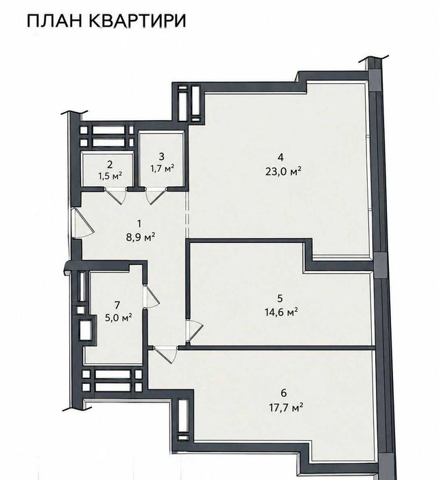 Квартира на вул. Дегтярівська, 17 в Київ, ID 324642, фото №4