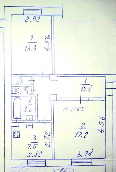 Квартира на просп. Гагарина, 97 в Кривому Розі, ID 194547, фото №17