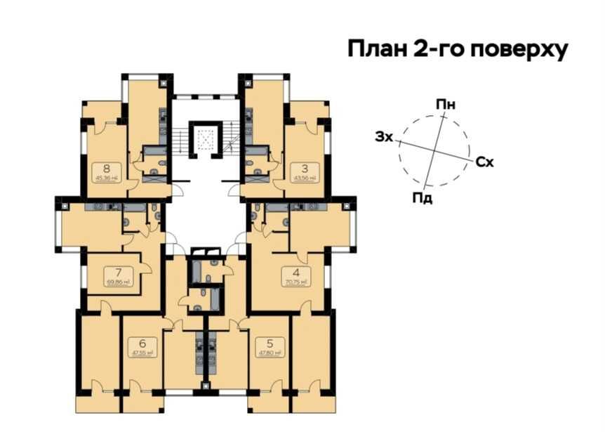 Квартира в Луцьк, ID 303876, фото №4