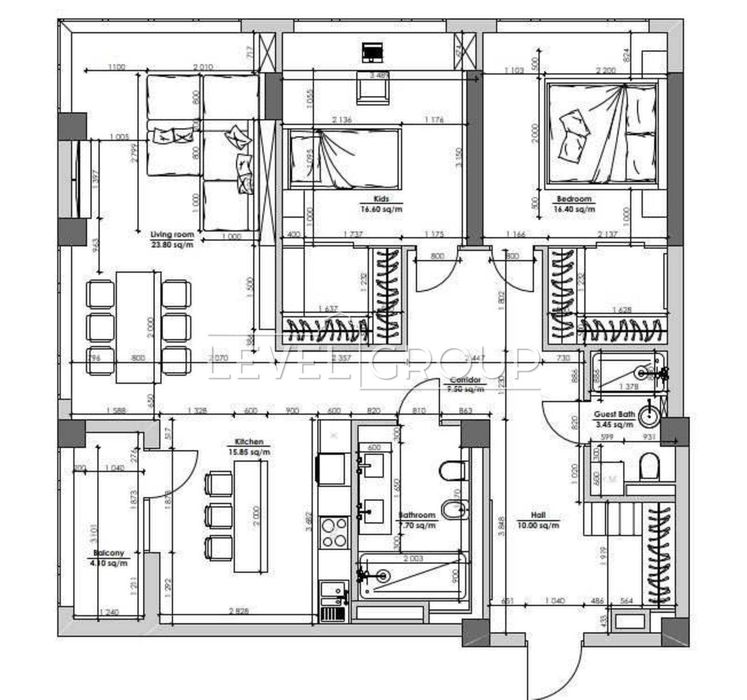 Квартира на вул. Антоновича, 44 в Києві, ID 176158, фото №19