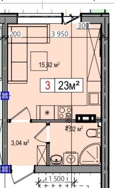Квартира на Рядом метро Лесная в Києві, ID 181268, фото №1