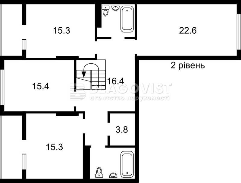 Квартира на вул. Загорівська, 25 в Києві, ID 475066, фото №8