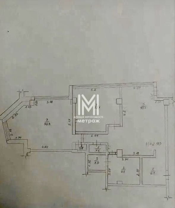 Квартира на вул. Культури, 22-Б в Харкові, ID 371323, фото №24