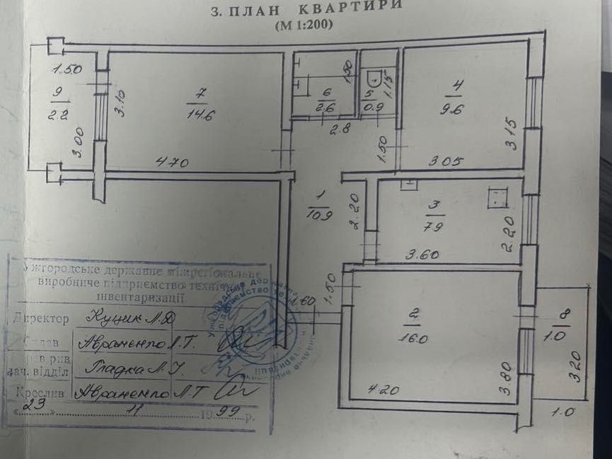 Квартира на біля ТРЦ Токіо в Ужгород, ID 256810, фото №1