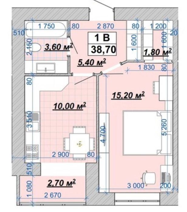 Квартира на біля річки та Набережної в Івано-Франківську, ID 170191, фото №2