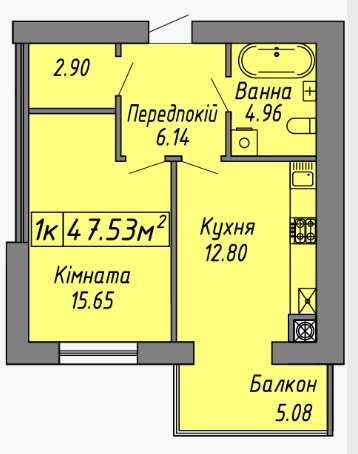 Квартира на ЖК "Скандинавія" в Івано-Франківську, ID 190509, фото №7