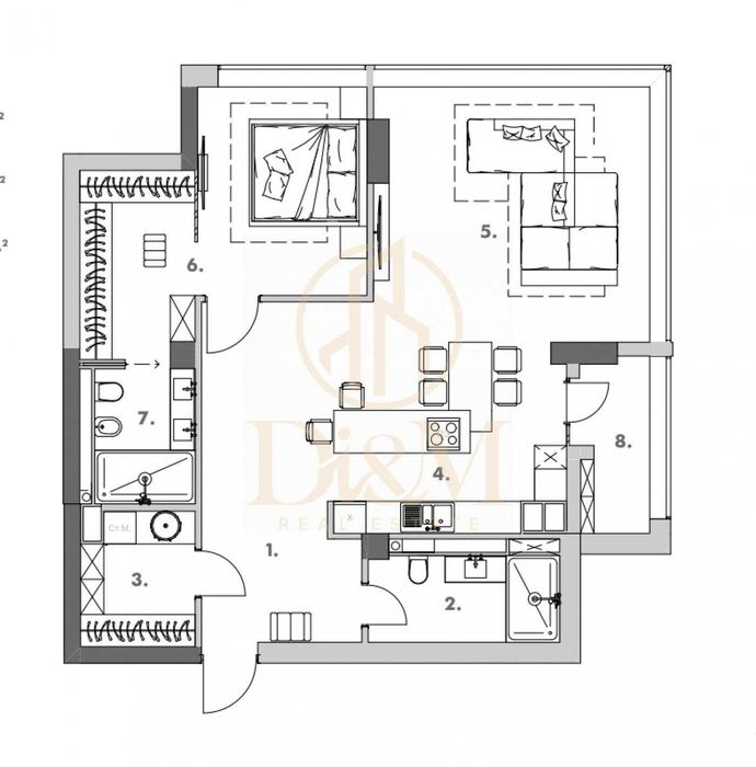 Квартира на ЖК Chicago в Києві, ID 163042, фото №21