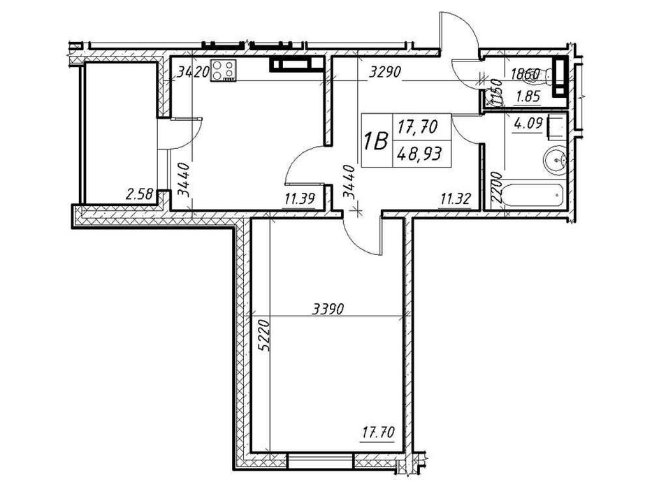 Квартира на вул. Коноплянська, 22 в Києві, ID 212283, фото №5