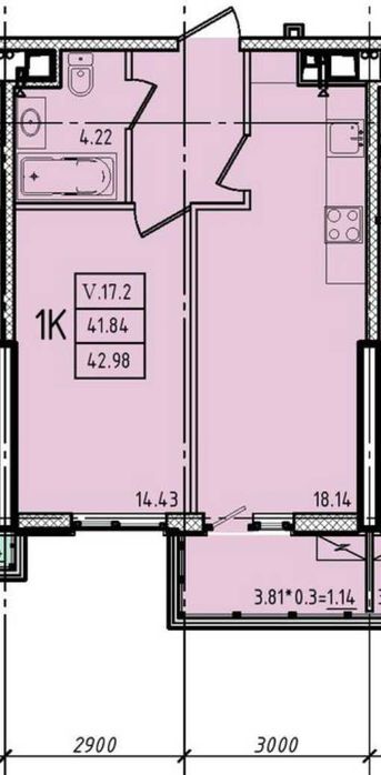 Квартира на бульв. Французький в Одесі, ID 346110, фото №5