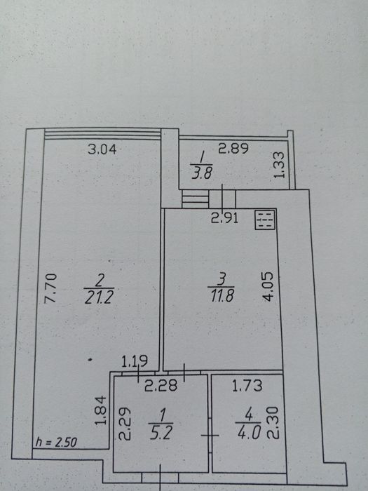 Квартира на вул. Багряного, 39 в Чернігів, ID 258134, фото №5