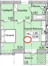 Квартира на Новий ЖК в Києві, ID 243658, фото №6