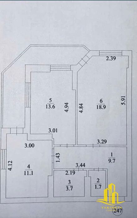 Квартира на бул. Гашека Ярослава, 22 в Києві, ID 200979, фото №14