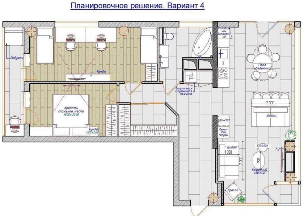 Квартира на вул. Клочковська, 117 в Харкові, ID 166792, фото №6