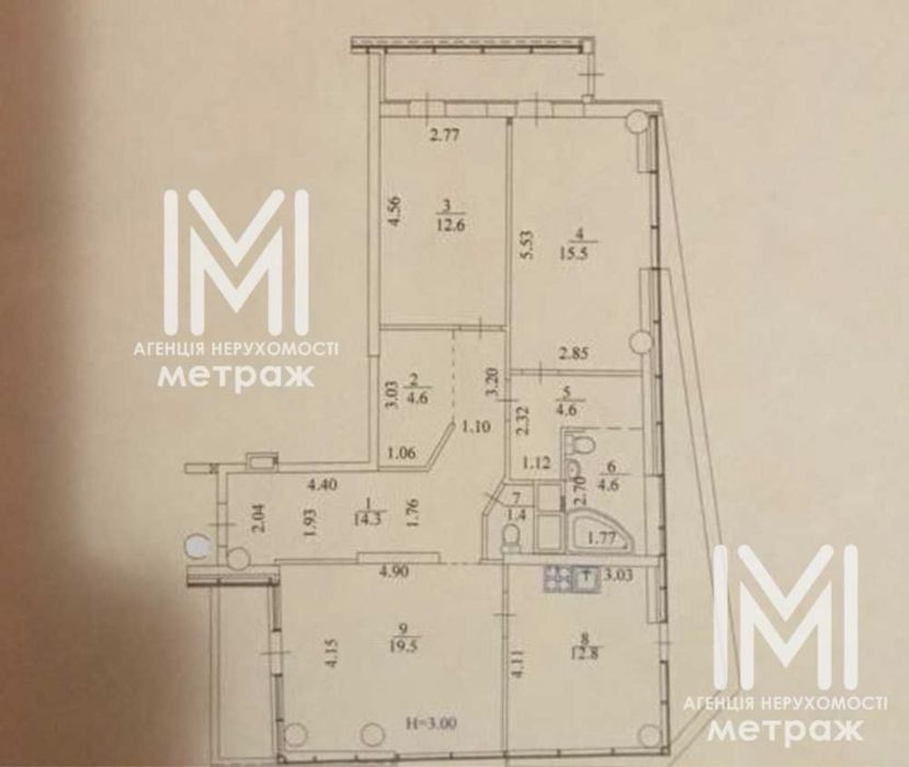 Квартира на вул. Клочковська, 117 в Харкові, ID 166792, фото №7