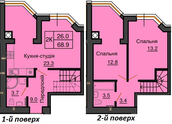 Квартира на с. Новосілки, ID 408184, фото №1