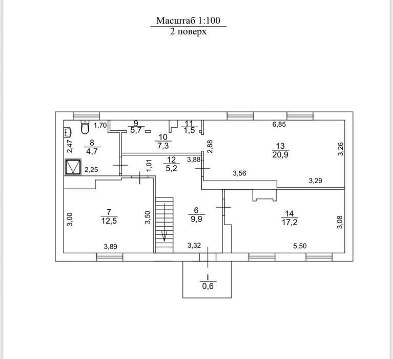 Квартира на вул. Шелковична, 7А в Києві, ID 166581, фото №23