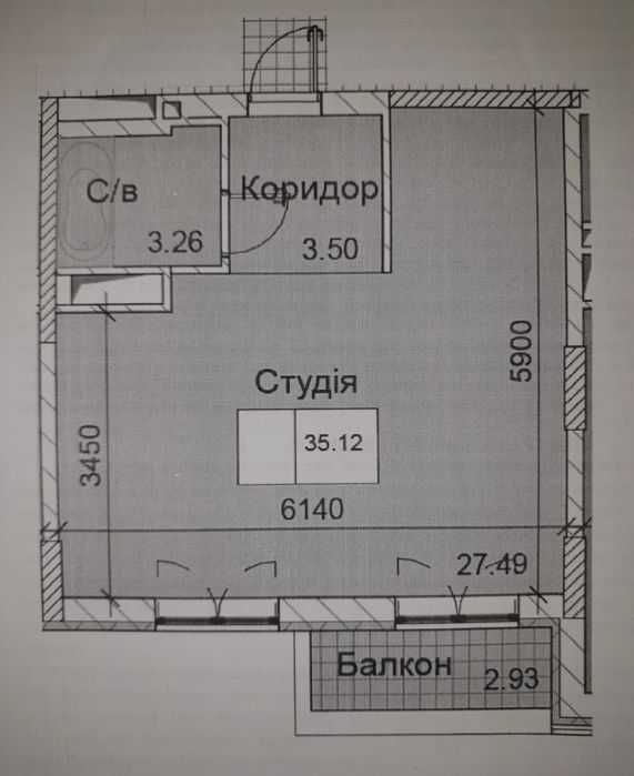 Квартира на вул. Сахарова, 20А в Одесі, ID 184573, фото №1