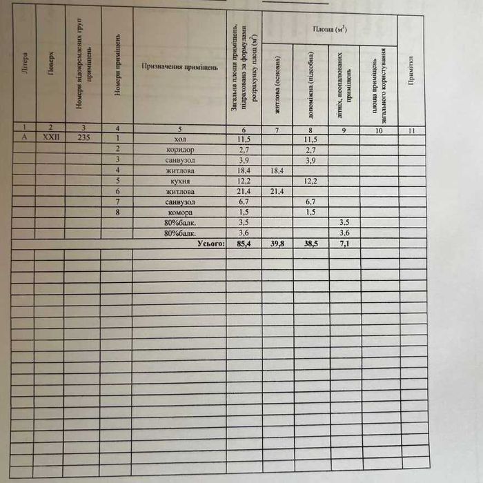 Квартира на вул. Ованеса Туманяна, 15А в Києві, ID 257463, фото №5