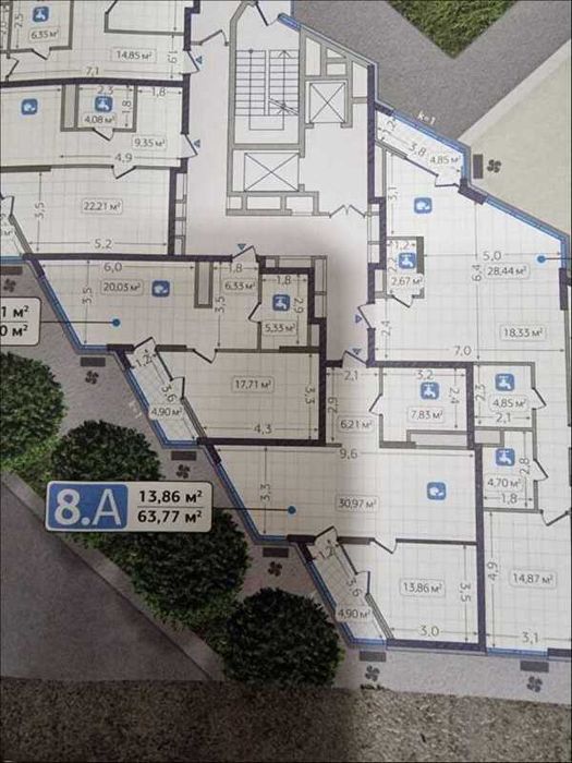 Квартира на ЖК Заречний в Києві, ID 177026, фото №4