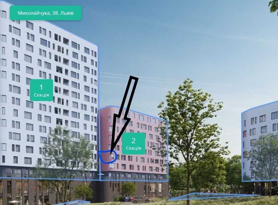 Квартира на вул. Миколайчука, 38 в Львів, ID 328834, фото №4