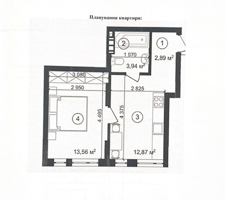 Квартира на вул. Болсуновська, 8 в Києві, ID 324288, фото №6