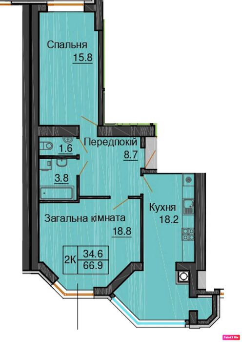 Квартира на ЖК Софія клубний в Київ, ID 220986, фото №1