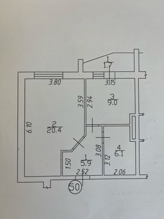 Квартира на ЖК "Північний" в Чернігові, ID 253551, фото №11