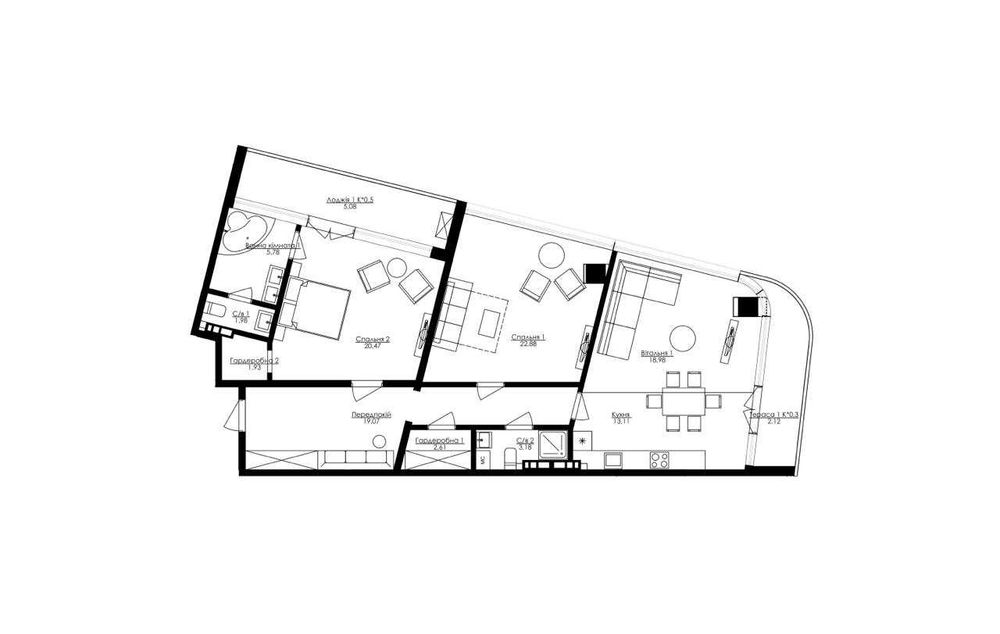 Квартира на вул. Французький бульвар, 3 в Одесі, ID 248806, фото №9