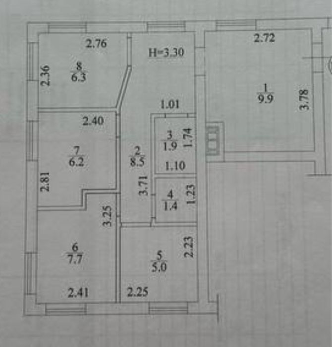Квартира на біля метро Академмістечко в Києві, ID 312804, фото №10