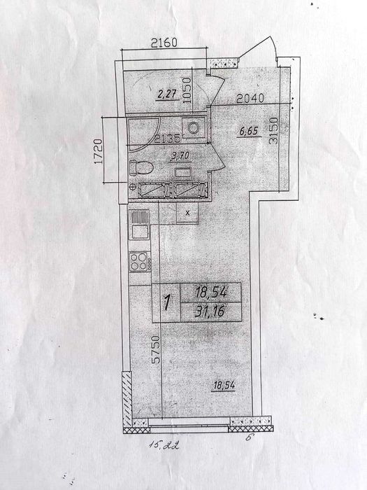 Квартира на просп. Миколи Бажана, 17В в Києві, ID 298726, фото №2