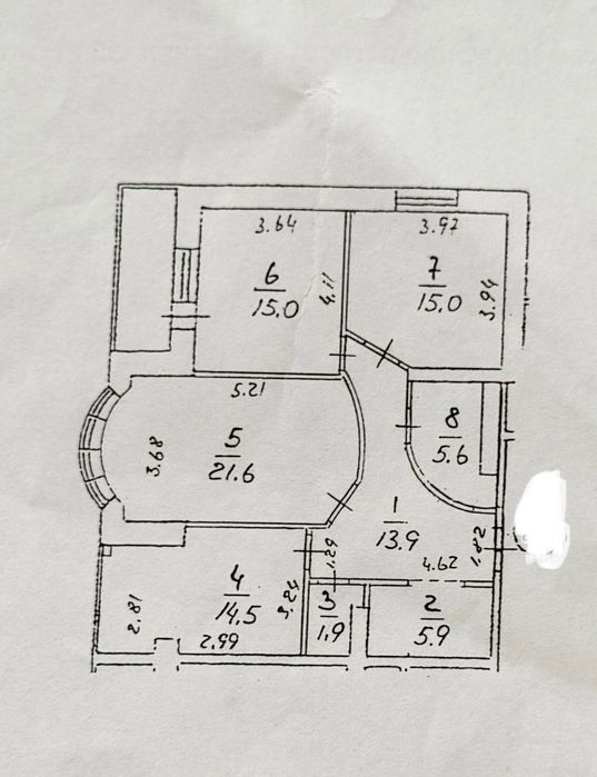Квартира на вул. Петра Григоренко, 1 б в Києві, ID 181410, фото №24