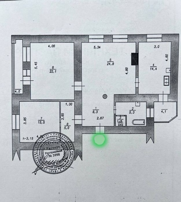 Квартира на вул. Грушевського, 85 в Хмельницькому, ID 229827, фото №18